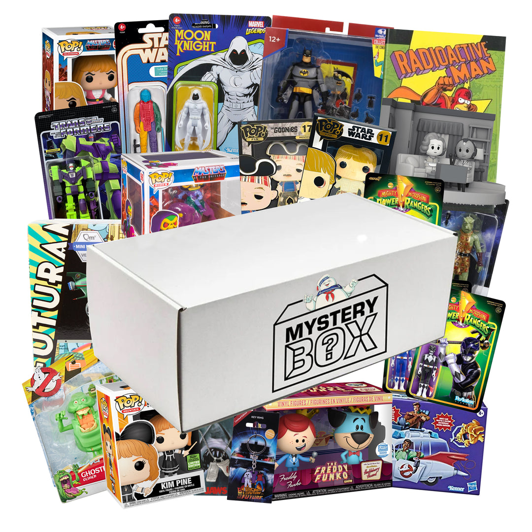 Comic Con Takeover Mega Mystery Box – Gold Dust Toys
