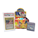 Pokemon Card Mystery Box: Graded Card and Replica Gameboy Cartridge