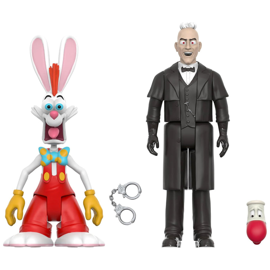 Who Framed Roger Rabbit & Judge Doom Super7 ReAction Figures SDCC Exclusive