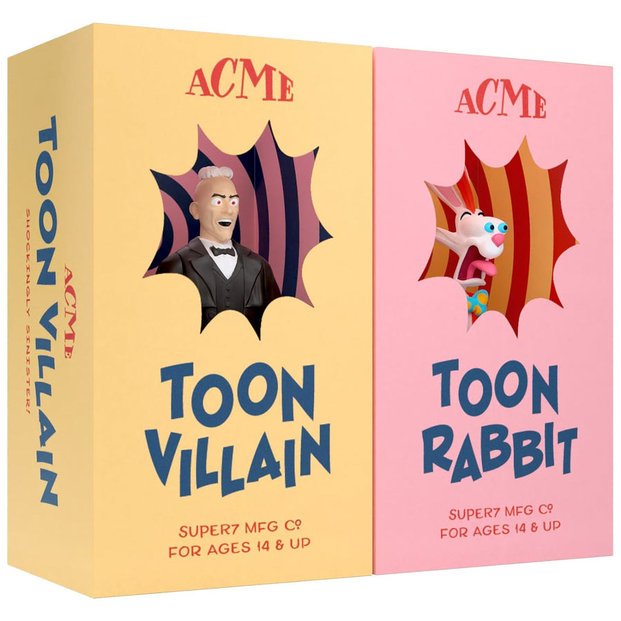 Who Framed Roger Rabbit & Judge Doom Super7 ReAction Figures SDCC Exclusive