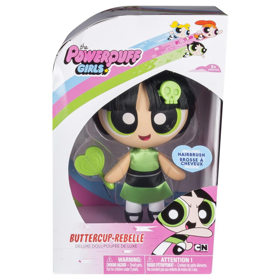 Powerpuff Girls 6 Inch Doll with Hair Brush and Accessories Deluxe Figures Full Set