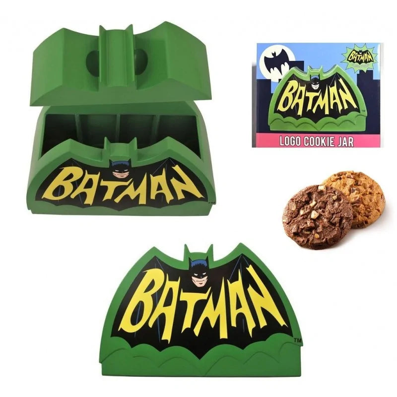 Diamond Select Toys DC Batman 1966 Logo Ceramic Cookie Jar