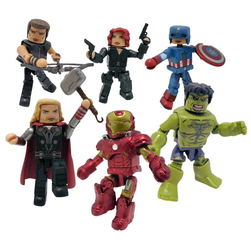 Diamond Avengers Minimates SDCC 2021 Exclusive Commemorative Collection Set