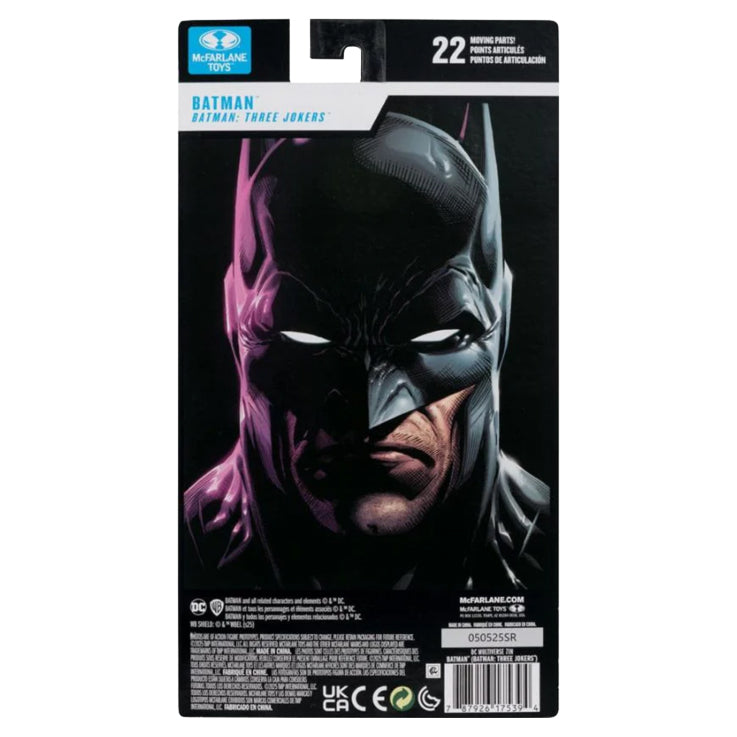 McFarlane Batman Three Jokers 7" Scale Action Figure Blister Card