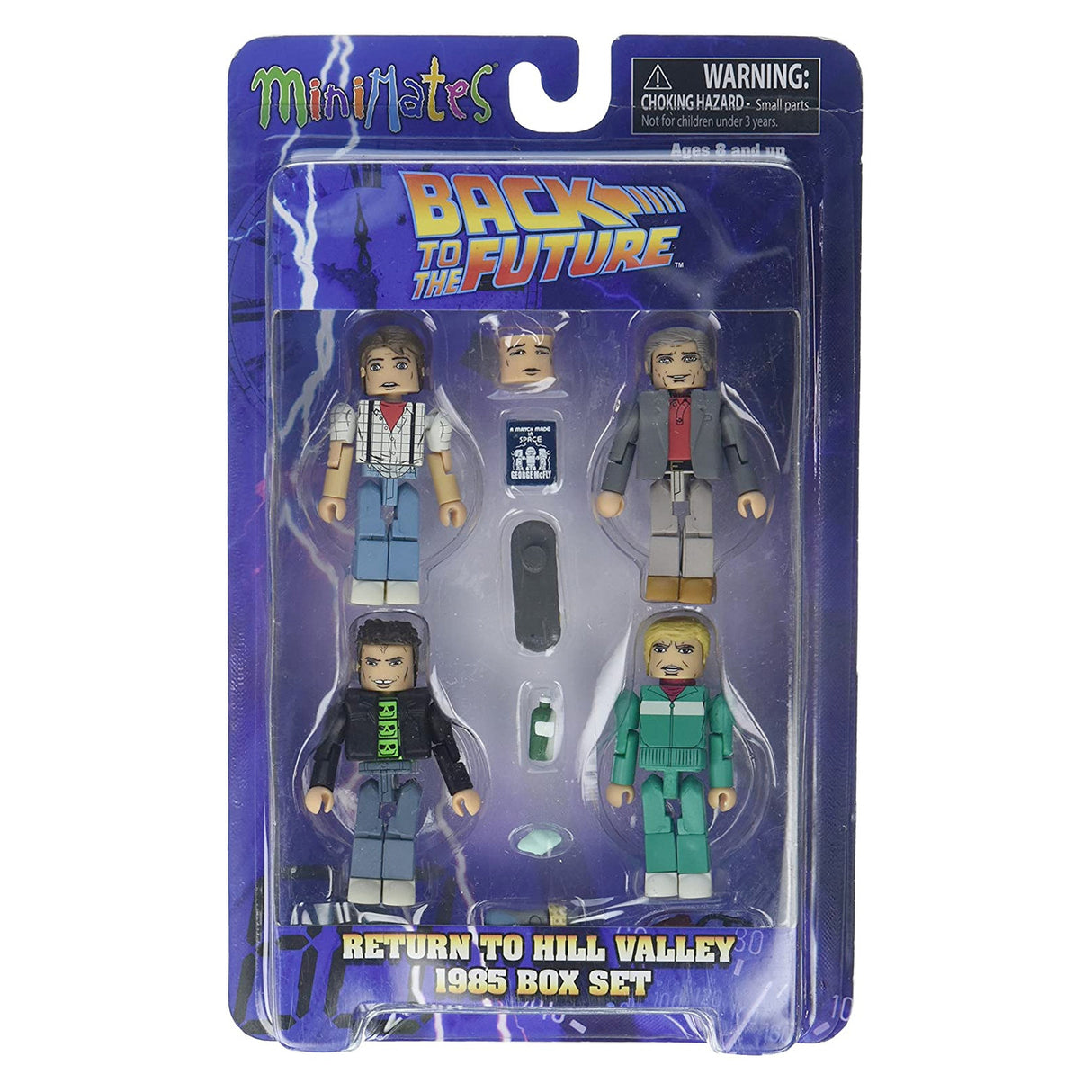 Diamond Select MiniMates Back to the Future Return to Hill Valley 1985 Mini Figure Box Set