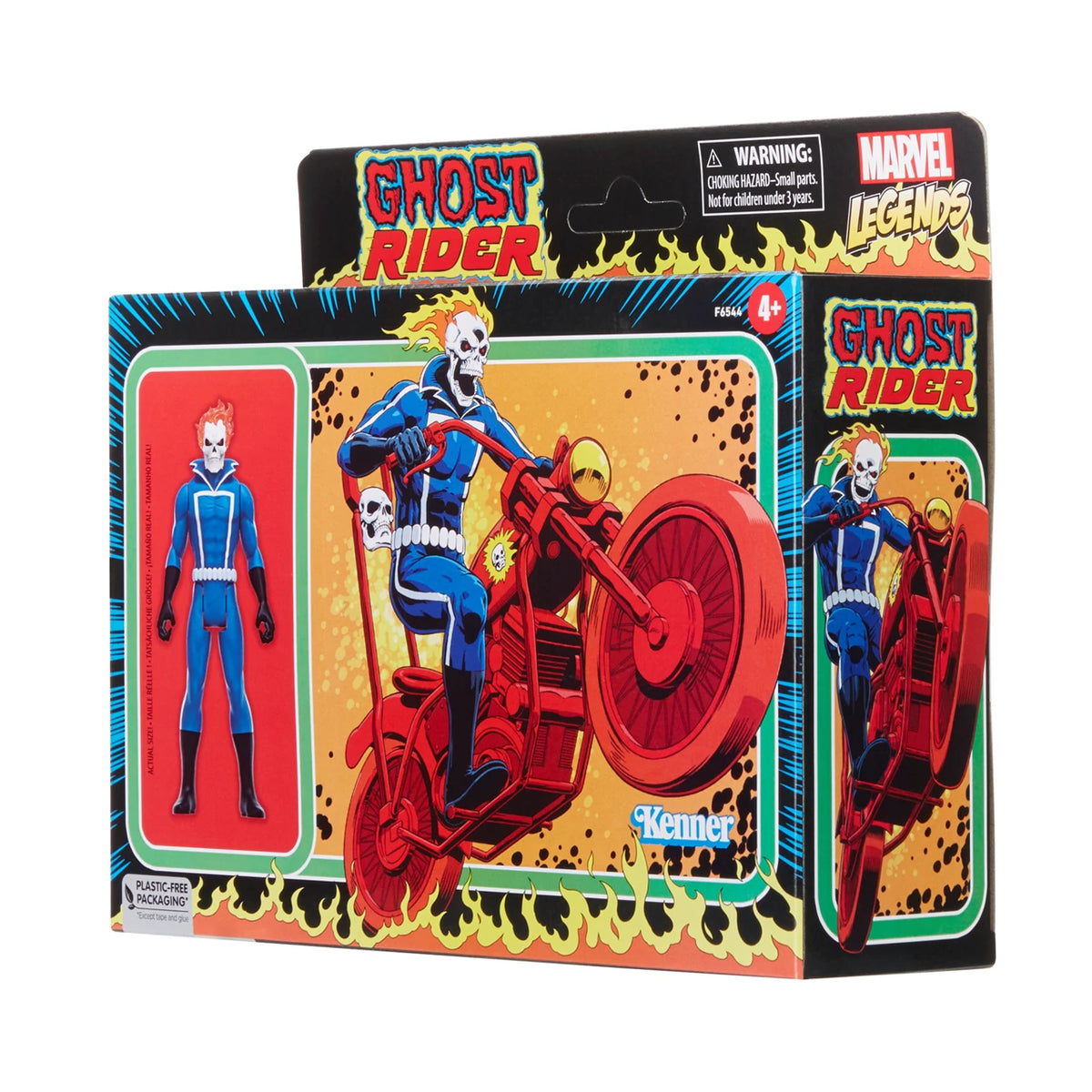 Hasbro Kenner Ghost Rider Marvel Legends Series Retro 375 Collection A ...