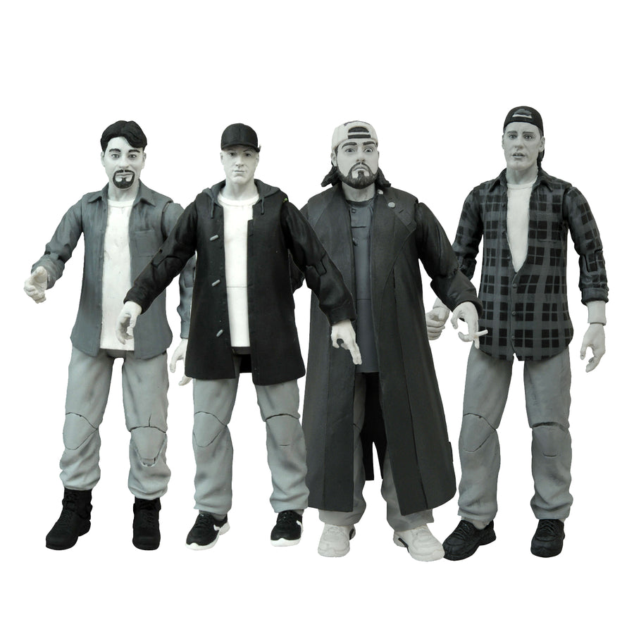 Diamond Select Toys Clerks 20th Anniversary 7 Inch Figures Full Set