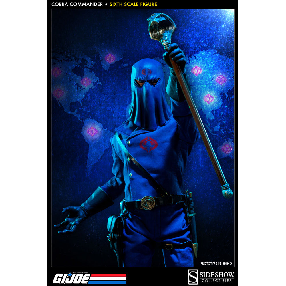 Sideshow G.I. Joe Action Figure 1/6 Cobra Commander The Dictator 30cm
