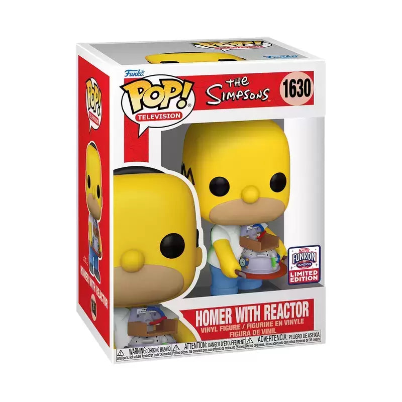 Funko POP! The Simpsons Homer with Reactor Vinyl Figure Exclusive