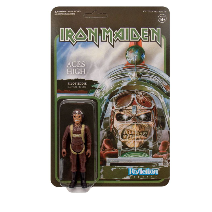 Super7 Iron Maiden ReAction Action Figure Aces High 10 cm