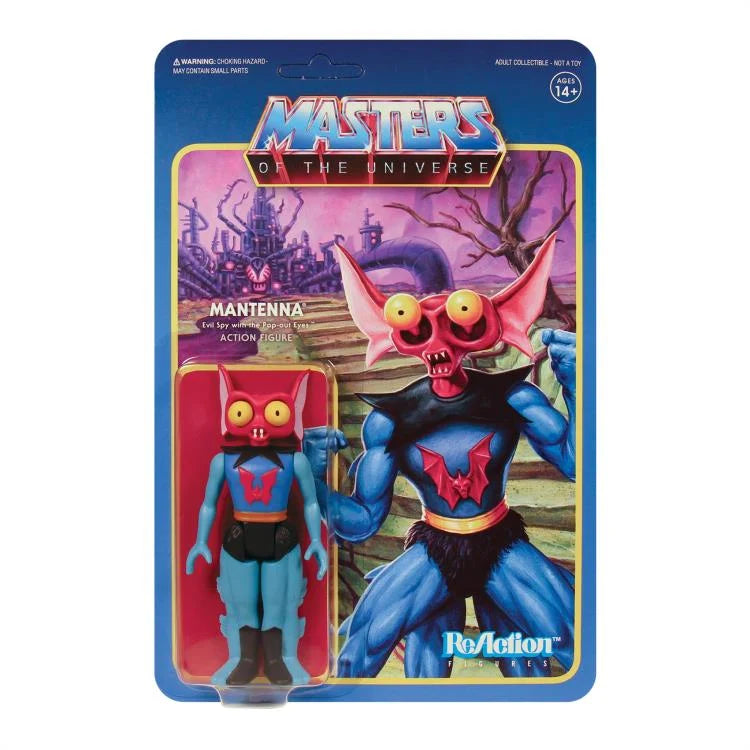 Super7 Masters of the Universe ReAction Mantenna Figure