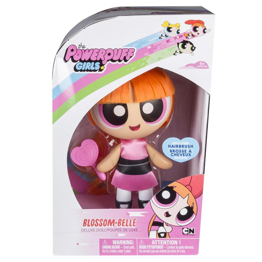 Powerpuff Girls 6 Inch Doll with Hair Brush and Accessories Deluxe Figures Full Set