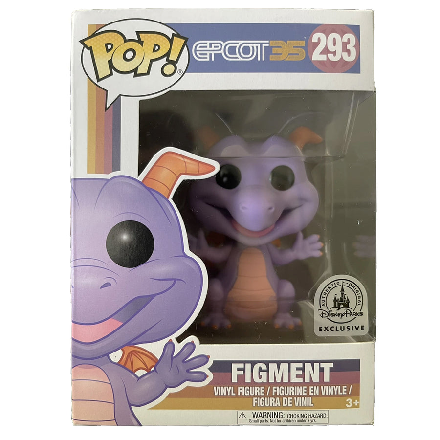 Funko Disney Epcot 35 Figment Paris Exclusive POP 293 Vinyl Figure