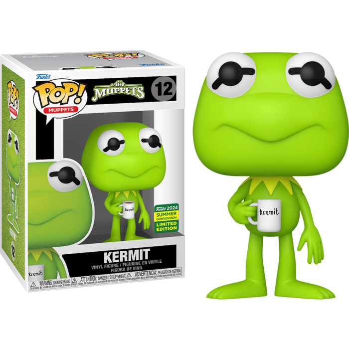 Funko The Muppets Kermit the Frog Pop! Vinyl Figure Convention Exclusive