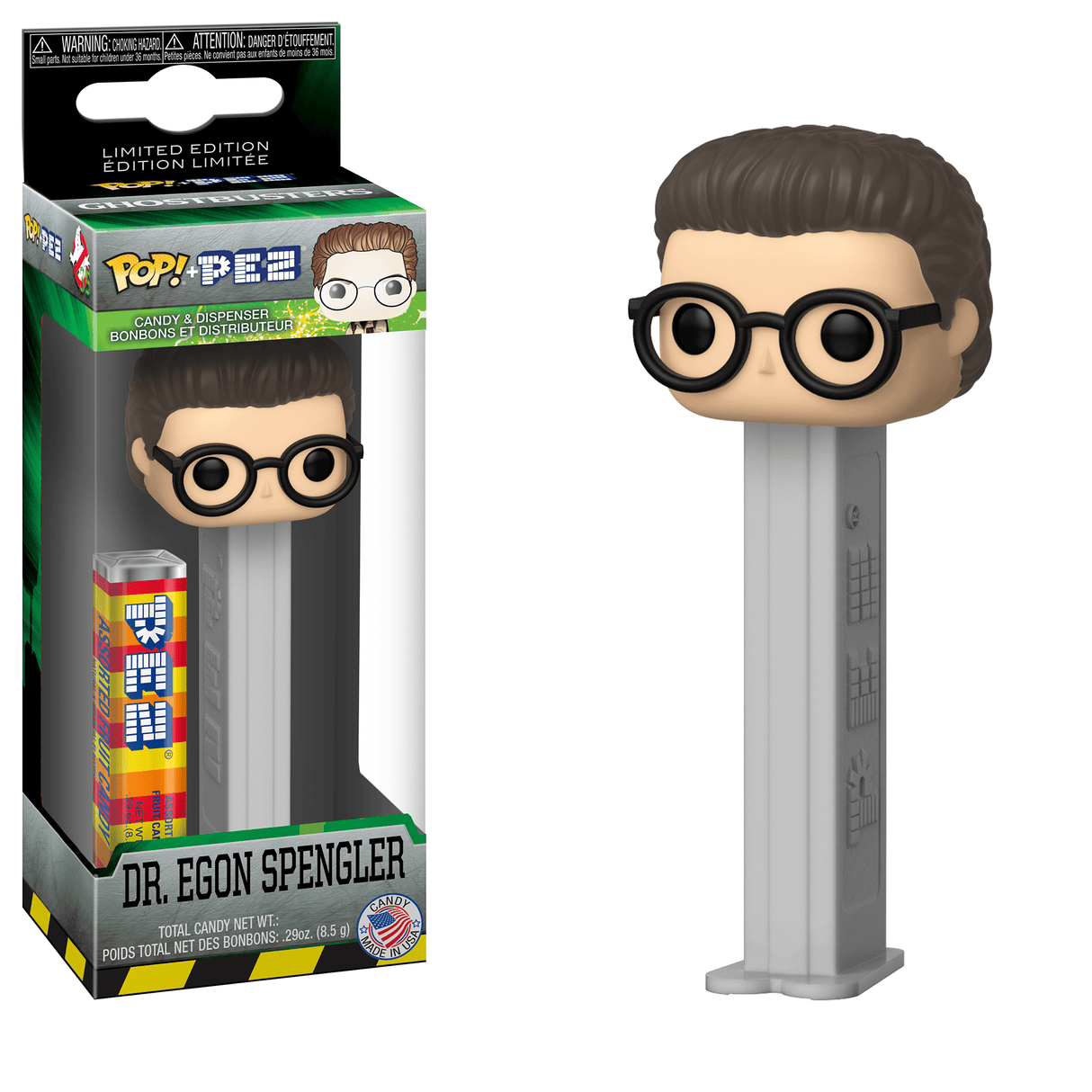 Funko Ghostbusters POP! PEZ Dr. Egon Spengler Candy Dispenser