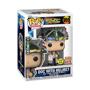 Funko Back to the Future POP! & Tee Box Doc with Helmet
