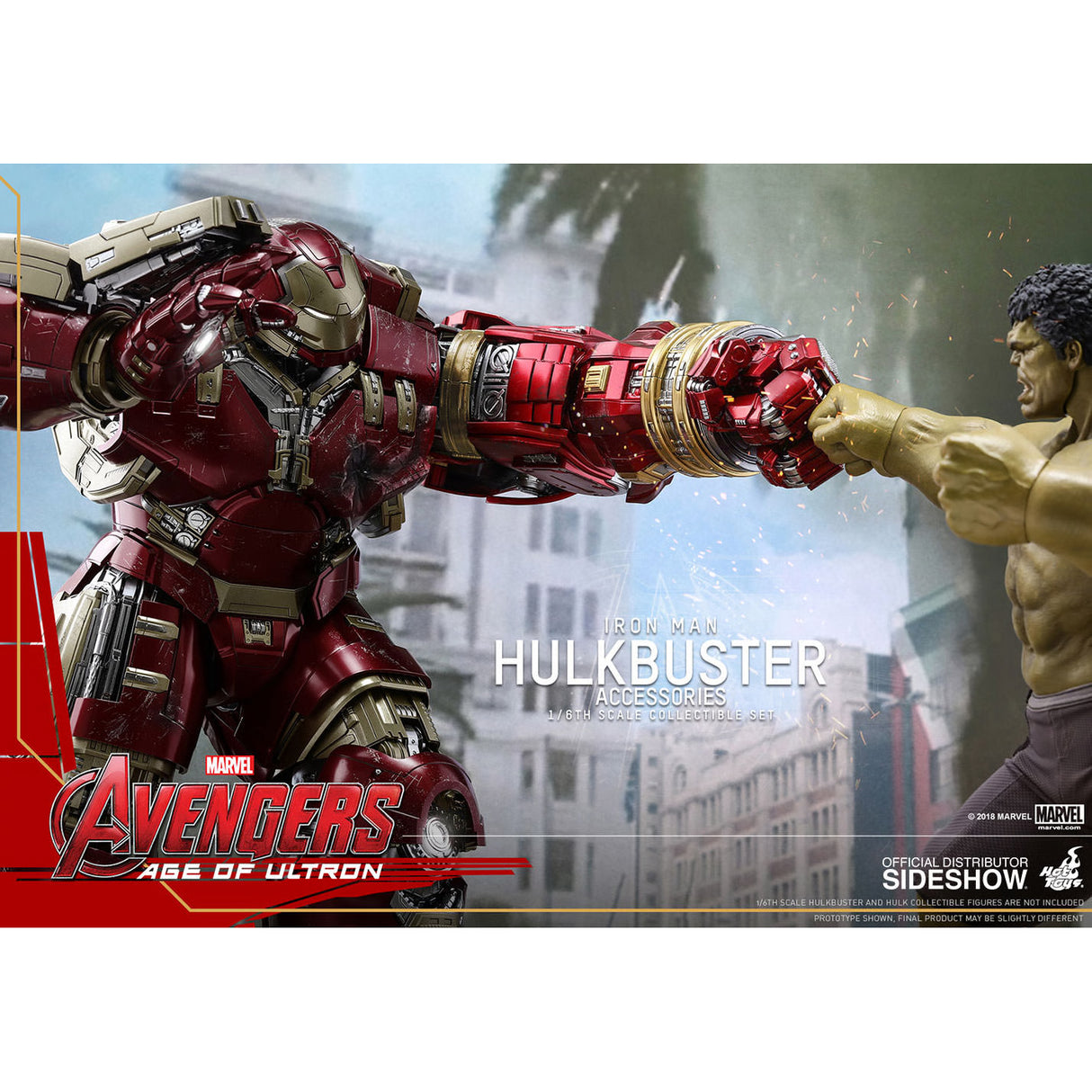 Hot Toys Avengers Age of Ultron: Hulkbuster Accessory Set Action Figure ACS006