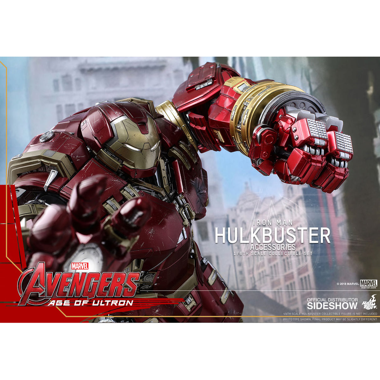 Hot Toys Avengers Age of Ultron: Hulkbuster Accessory Set Action Figure ACS006