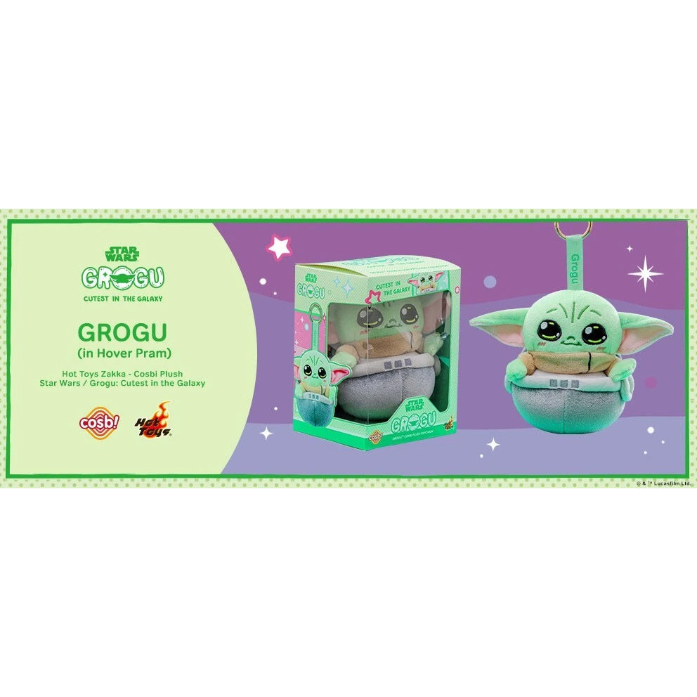 Hot Toys Star Wars Cosbi Keychain Plush Grogu Variants