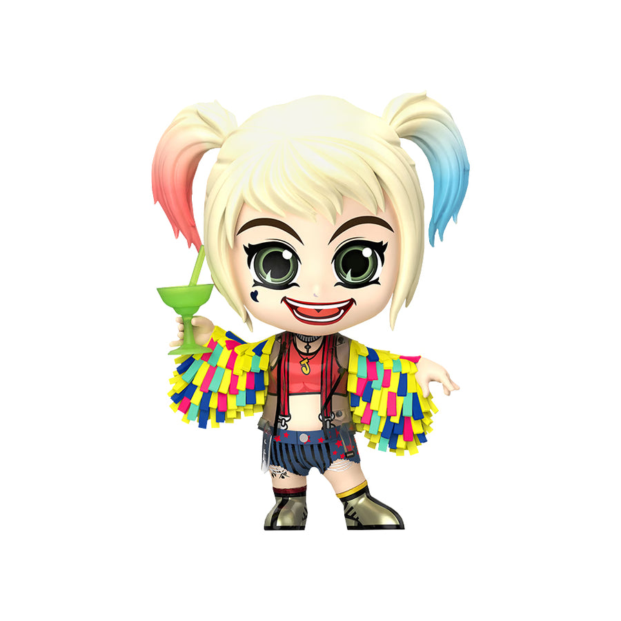 Hot Toys Cosbaby Harley Quinn (Caution Tape Jacket Version) Vinyl Figure