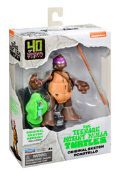 Boti Teenage Mutant Ninja Turtles Original Sketch 40th Anniversary 10cm Set of 4 Action Figures