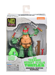 Boti Teenage Mutant Ninja Turtles Original Sketch 40th Anniversary 10cm Set of 4 Action Figures