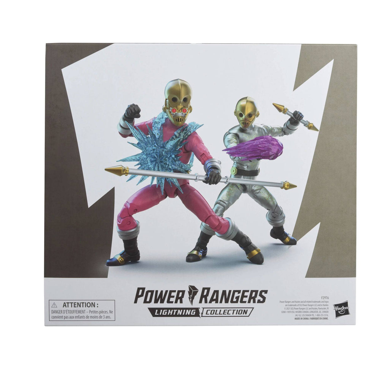 Hasbro Power Rangers Lightning Collection Action Figures 2-Pack 2021 Zeo Cogs Exclusive