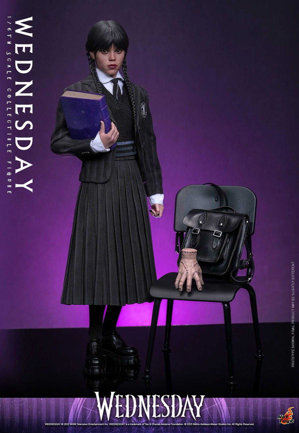 Hot Toys Wednesday Addams (Jenna Ortega) Collectible 1/6 Scale Figure TMS135