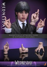 Hot Toys Wednesday Addams (Jenna Ortega) Collectible 1/6 Scale Figure TMS135