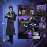 Hot Toys Wednesday Addams (Jenna Ortega) Collectible 1/6 Scale Figure TMS135