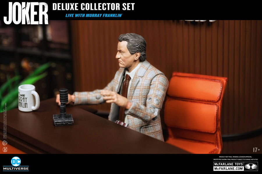 McFarlane The Joker Deluxe Collector Set Live with Murray Franklin Action Figure