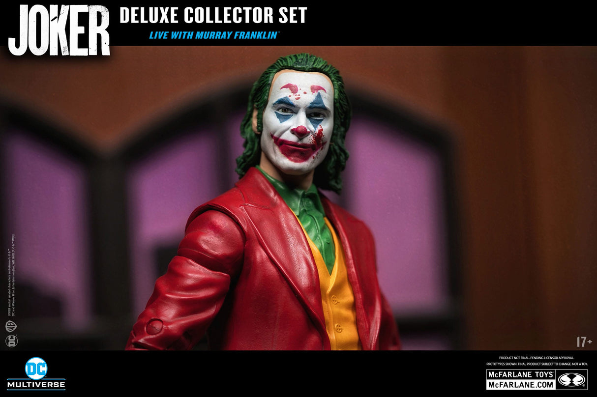 McFarlane The Joker Deluxe Collector Set Live with Murray Franklin Action Figure