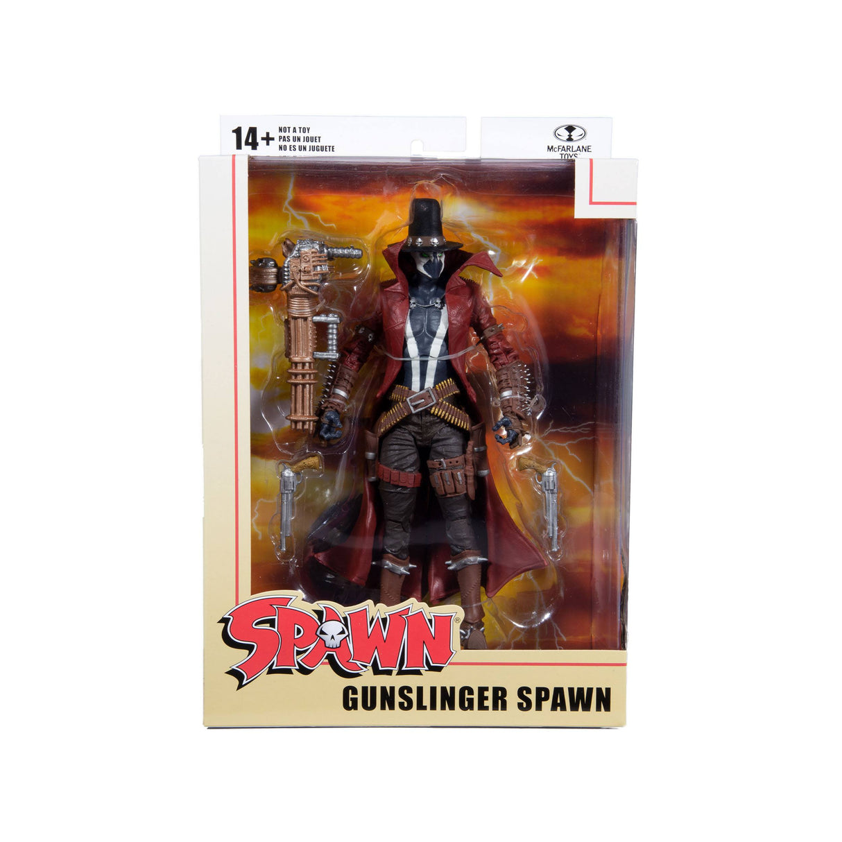McFarlane Spawn Action Figure Gunslinger with Gatling 18cm