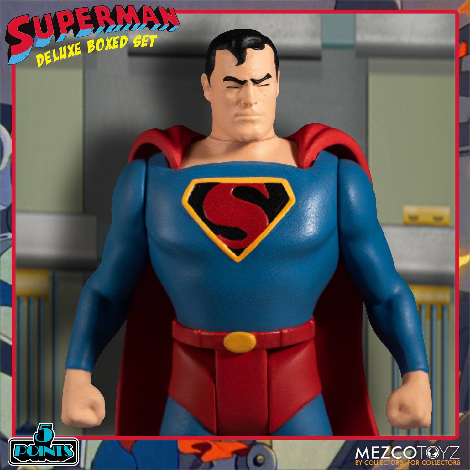 Mezco Superman The Mechanical Monsters (1941) 5 Points Action