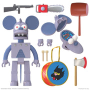 Super7 The Simpsons Ultimates Action Figure Robot Itchy 18cm