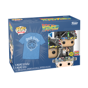 Funko Back to the Future POP! & Tee Box Doc with Helmet