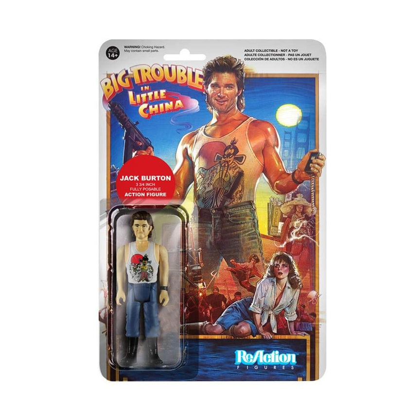 Funko Big Trouble in Little China Jack Burton Reaction Figure Used
