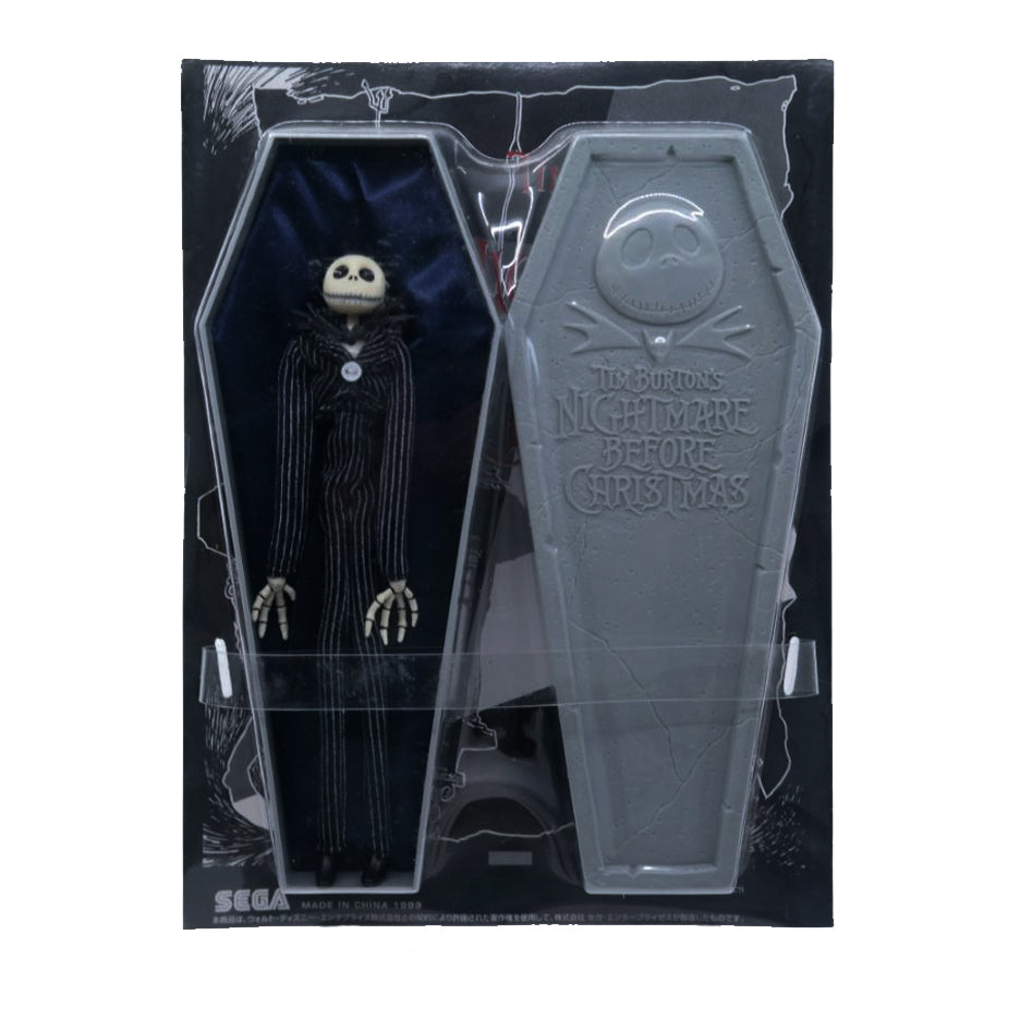 Sega 1999 Disney Nightmare Before Christmas Jack Skellington with Coffin