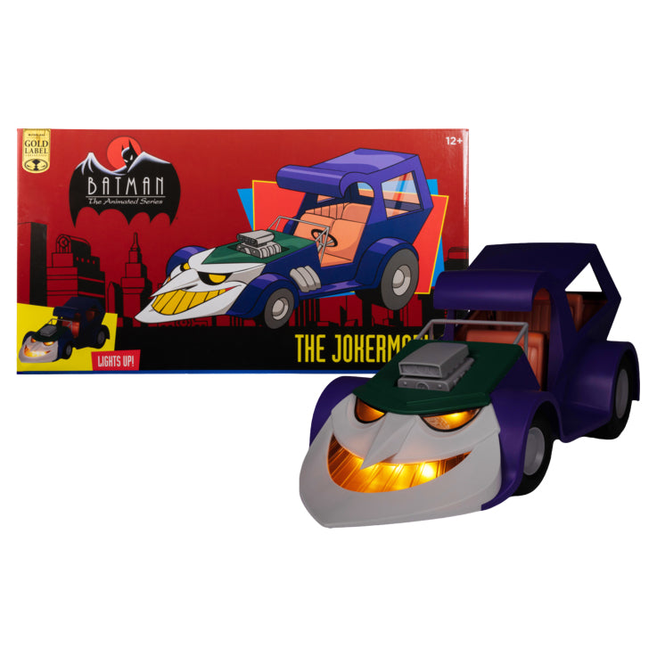 DC Direct Batman: The Animated Series The Jokermobile Vehicle BTAS
