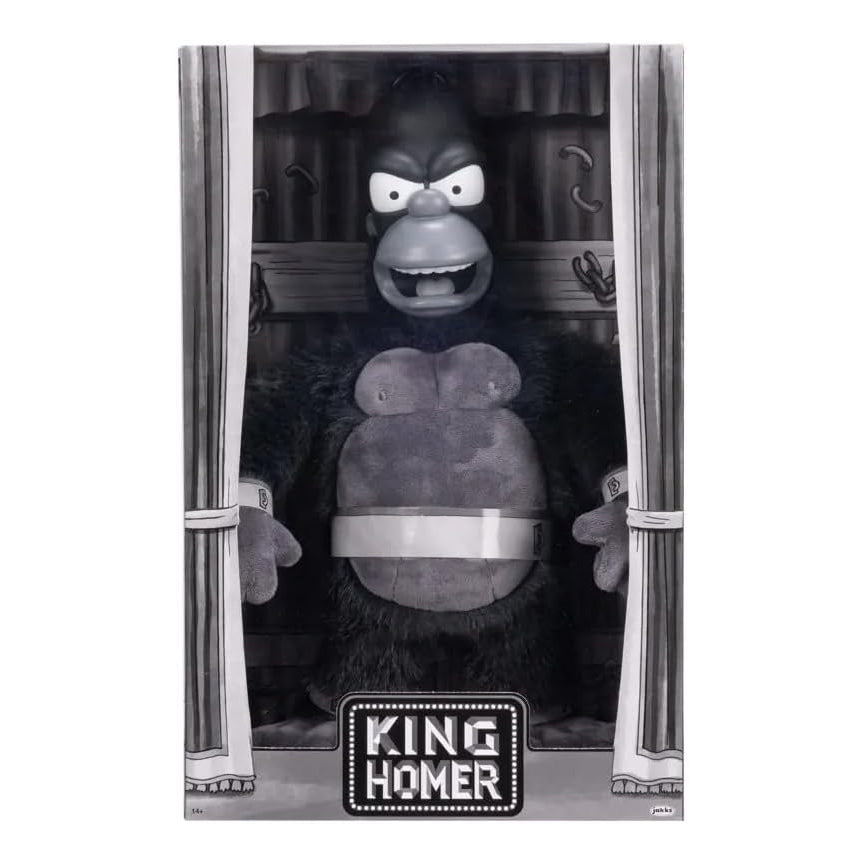 The Simpsons King Homer 16 Inch Collectible Plush by Jakks Pacific