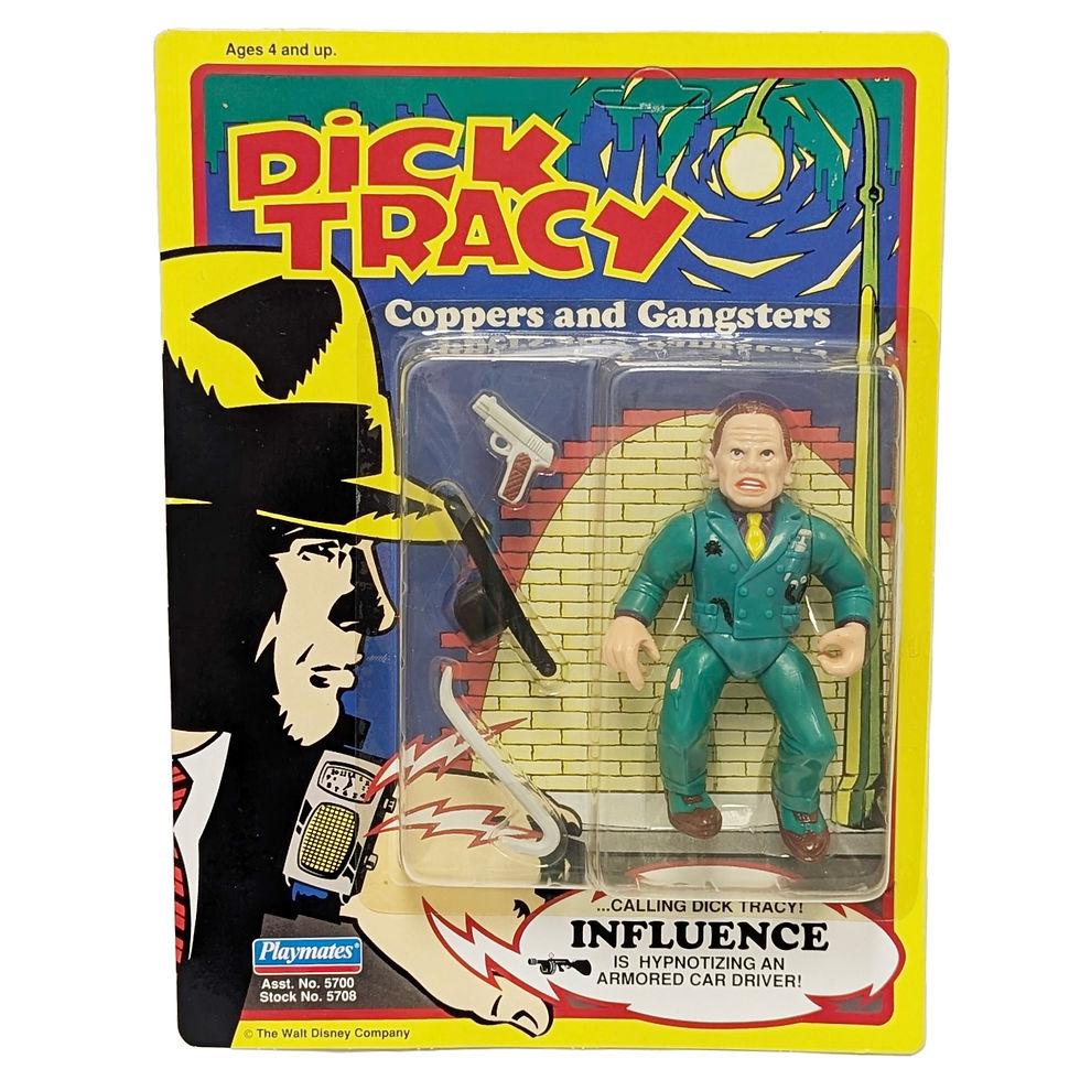 Playmates 1990 Dick Tracy Influence Action Figure