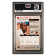 Michael Jordan 1998 Upper Deck Black Diamond PSA 6