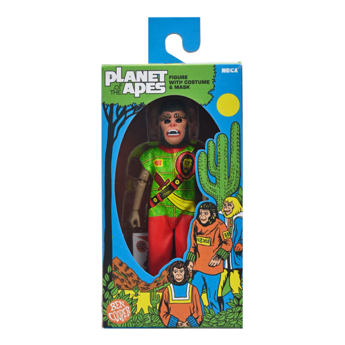 NECA Planet of the Apes x Ben Cooper - Gorilla Warrior Costume Kids 6" Action Figure