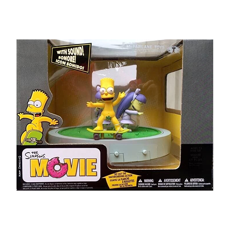 McFarlane Simpsons Movie Bart, Sherri and Terri Doodle Double Dare Figure Set