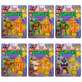 Playmates Teenage Mutant Ninja Turtles II The Secret of the Ooze Movie Star Action Figure 6-Pack
