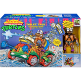 Playmates Teenage Mutant Ninja Turtles (1987) - Donatello with Toilet Taxi Classic Action Figure Vehicle 2-Pack