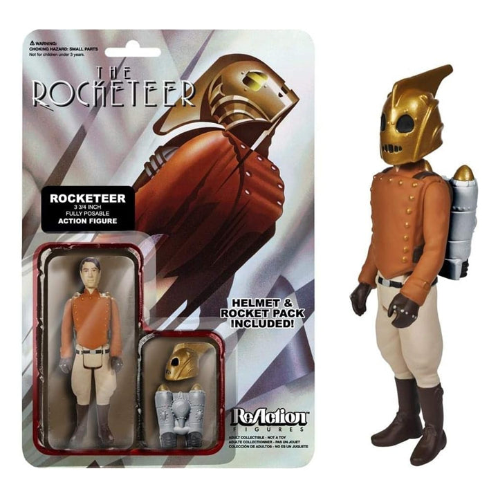 Funko Rocketeer 3.75" Reaction Figure with Helmet and Rocket Pack