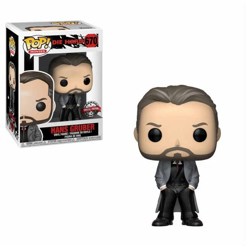 Funko Christmas Die Hard POP! Movies Vinyl Figure Hans Gruber 670