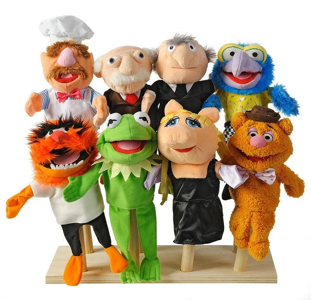 The Muppets Hand Puppets Set of 8 Jim Henson Disney