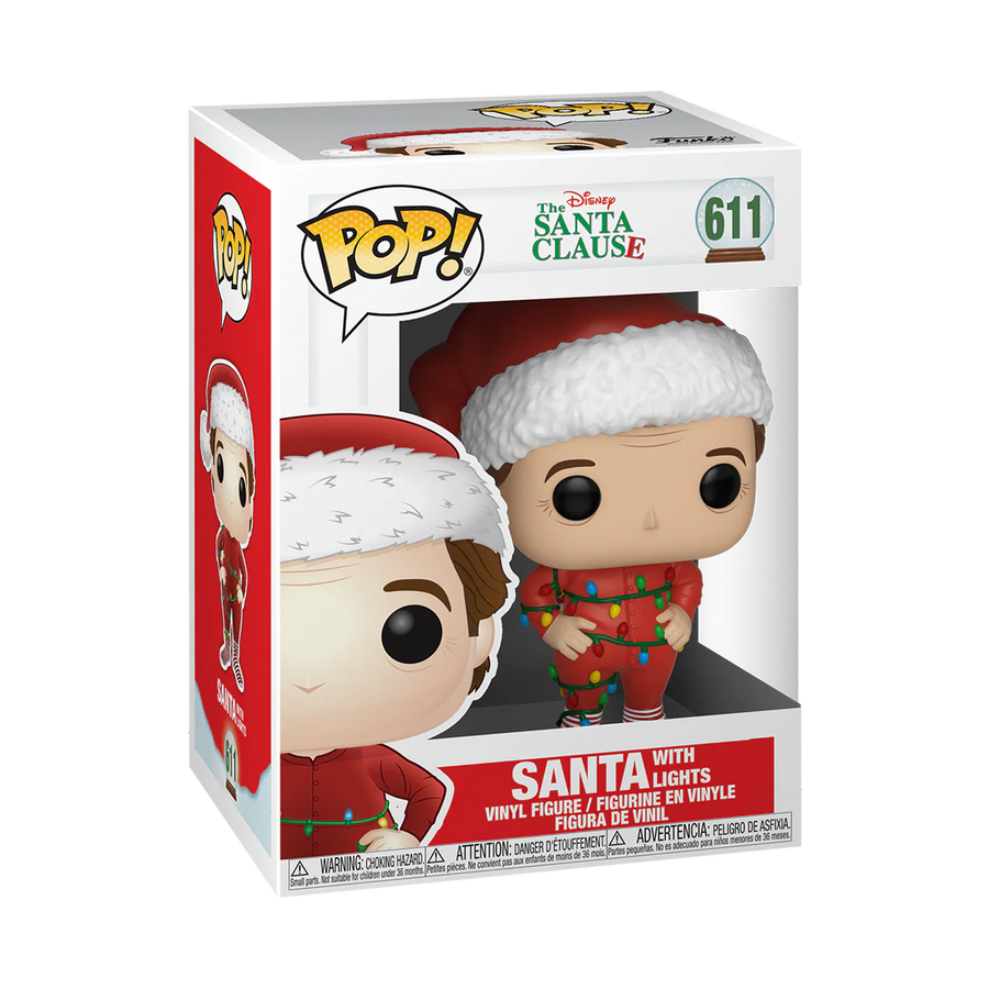 Funko The Santa Clause POP! Disney Vinyl Figure Santa with Lights 611